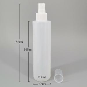 China 300ml 10oz HDPE Alcohol Disinfectant Liquid Packaging Spray Bottle factory
