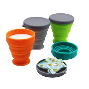 China Reusable Collapsible Silicone Coffee Cup factory