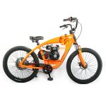 New Model 4-Stroke OHV 80CC 26" 1.1KW Chopper Bike Gas Bicycle Chopper Bicycle