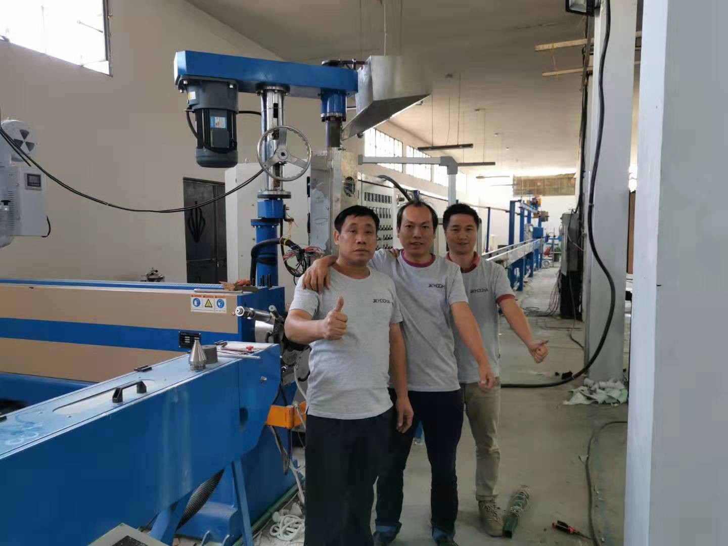 Insulating Low - Voltage Building Wire Extrusion Machine / Power Cable Extruding Machine