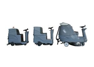 China Low Noise Ride On Floor Scrubber Dryer For Hospitals / Sports Centers factory