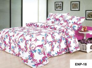 China Pigment Printed Sheet Set 100% Polyester Bedding Duvet Cover Pillowcases Polyester Bedding Sets factory