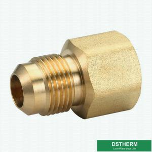 China 1/8' Male Female Brass Flared Fittings Copper Pipe Flare Fitting For Gas factory
