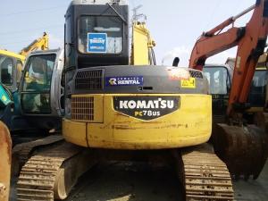 China Used KOMATSU PC78US Mini Excavatgor factory
