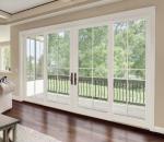 Indoor Aluminium Sliding Glass Doors With EPDM Sealant Rubber And SS Accessories