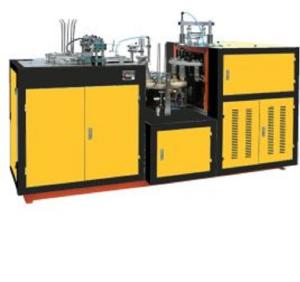 China 2022 high quality automatic disposable coffee and Cola paper cup manufacturing machine on sale factory