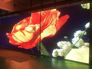 China High Resolution Led Video Wall Rental , Outdoor Super Slim Led Display P4.81 factory