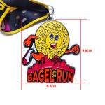 Wholesale Cheap Custom Design Your Own Zinc Alloy 3D Gold Metal Award Marathon