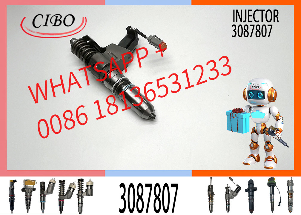 Shantui SD22 Bulldozer Parts N14 Injector 3087807 3411765 3411766 3411767 3411760 3411761 3411763