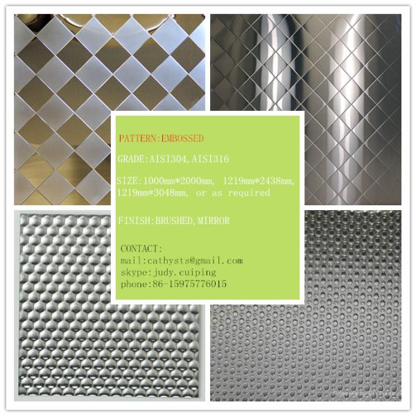 AISI201 304 Stainless Steel Linen Sheets and Coils for stainless steel sink manufacture