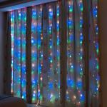 3M remote LED curtain fairy Lights string Christmas led patio party wedding