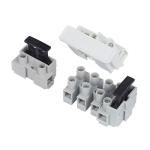 ROHS 1p 2p 3p 4p 5p 5*20mm PA66 Plastic Copper Fuse Block Holder Fuse House