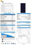 36V 72 Cell 125x125 Mono 190W,195W,200W,205W,210W,215W Monocrystalline Module