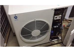 China Air Cooled Industrial Chiller , 4230 W 2 HP Condensing Unit For Vegetable Cold Storage factory