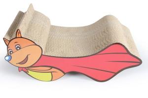 China Environmental Safety Cat Scratch Lounge , Corrugated Cardboard Cat Scratch Sofa factory