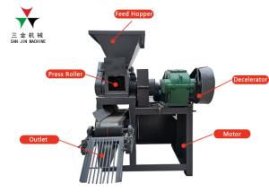 China 14r/Min 3t/H BBQ Charcoal Briquette Making Machine factory