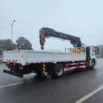 Versatile Cargo Truck Mounted Crane Efficient Lifting Transport Stability For