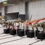 Shooting Realistic Animatronic Dinosaur Equipment To Amusement Park