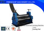 PLC Control 18 Stations Steel Corrugated Roll Forming Machine For Silo