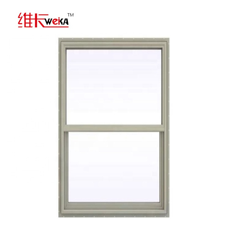 White Or Customized UPVC Up And Down Window With NFRC Certification Guaranteed