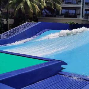 China Flowrider Surf Simulator Water Ride , Extreme Sport Fun Ride For Water Park factory