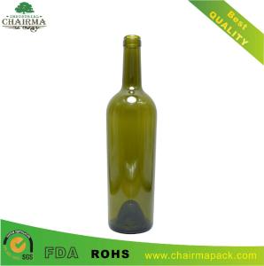 China 750ml Anti-green Glass Bottle for Wine factory