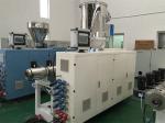 PLC Control HDPE / PE Pipe Production Line 2.2KW Cutter Power 12 Months Warranty