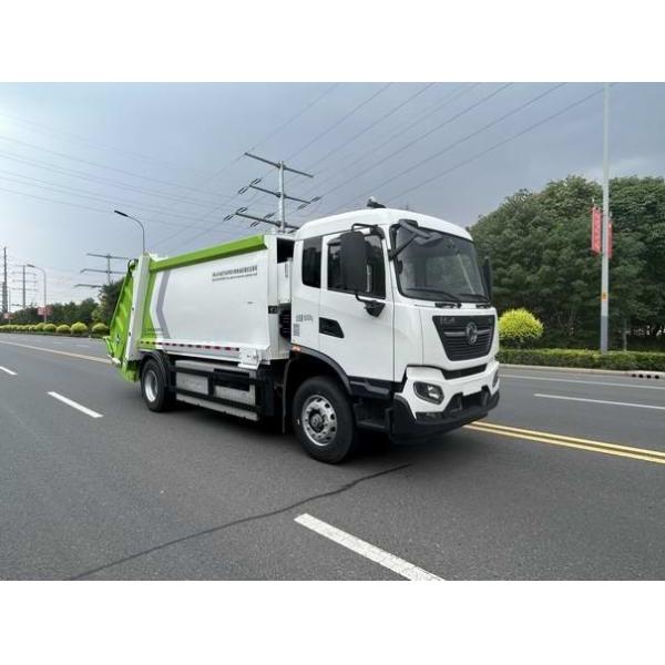 China Electric Garbage Collection Sanitation Refuse Trash Hydraulic Compression Garbage Truck factory