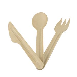 China Biodegradable Compostable Bagasse Paper Disposable Cutlery factory