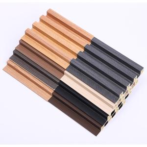 China Hotel Durable Bamboo Fiber Covering Decoration For Ponds And Gardens Wpc Wall Panel factory