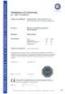 Ningbo Newart Power Machinery Tools Co.,Ltd. Certifications