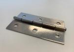 304 / 316L SS Hinge Flat Style Silent Door Hinges For Cabinet Thickness 1mm