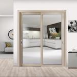 Long-lasting Aluminum Sliding Door for Oil Fume Prevention 50 Years Life Span