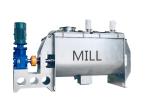Dry Powder Ribbon Loading 70% 210L Horizontal Plough Mixer