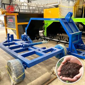 China Pull-type Compost Windrow Turner Fertilizer Production Equipment For Agriculture High Production Capacity factory