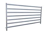 Zinc Coated Portable Round Yard Panels Low Noise Joining No Sharp Edges