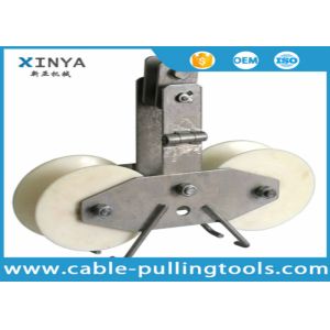 China 25KN OH Line Stringing Wheel Tandem Unit Stringing Pulley For Stringing factory