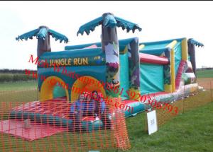 China Jump city inflatables Inflatable Obstacle Courses factory