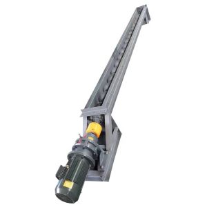 High Efficiency Skid Steer Grain Screw Auger Conveyor With Transmission System