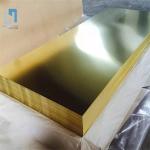H62 H65 Brass Plate 5mm , thin brass sheet C67400 for thermal devices
