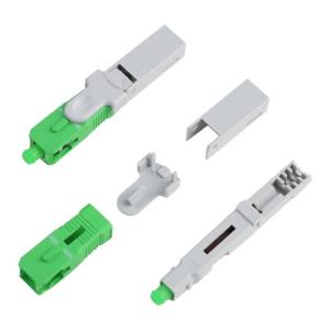 China Alligator clip, front bar wedge, SM, 52mm, for drop cable, vertical input, sc apc fast connector factory