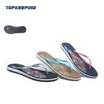 Custom Logo Female EVA Stylish Flip Flop Printing Pattern