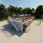 Cargo Container Homes Portable House Foldable Container Home Luxury 3 Bedrooms