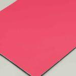 Rose Red External PVDF Aluminum Composite Panel Aesthetic Acp Interior Wall