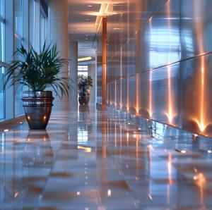 China High-Gloss Stainless Steel Facades , White , For Clean And Modern Exteriors factory
