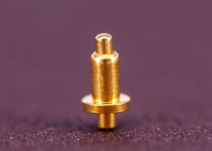 China Gold Palted Spring Loaded Connector , Spring Loaded Pogo Pin Connector ROHS factory