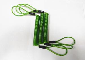 China Custom Size Loop Lanyard Flexible 1.5M Stainless Steel Twisted Coiled Ropes factory