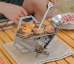 CE Certified Foldable Stainless Steel BBQ Grill Custom Matel
