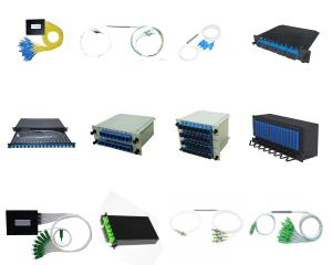 China FBT PLC Fiber Optic Splitters Series Fiber ODN 1*N 2*N LC SC FC ST factory