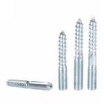 DIN Standard 304 Photovoltaic Hanger Wood Screws with Double-Head Pointed Design